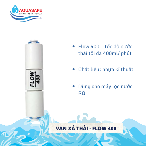 Van xả thải - Flow 400