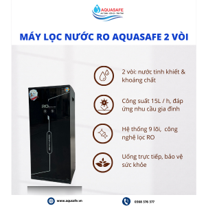 Máy lọc nước RO Aquasafe 2 vòi