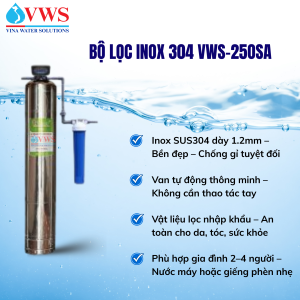 Bộ lọc Inox 304 VWS-25OSA