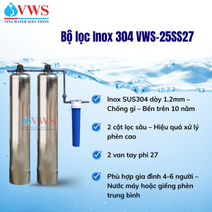 BỘ LỌC TỔNG ĐẦU NGUỒN VWS-25SS27