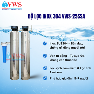 Bộ lọc Inox 304 VWS-25SSA