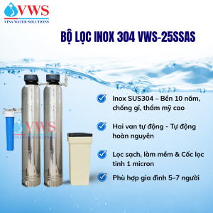 Bộ lọc Inox 304 VWS-25SSAS