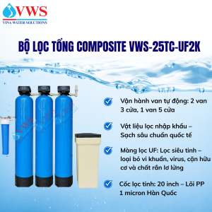BỘ LỌC TỔNG ĐẦU NGUỒN VWS-25TC-UF2k