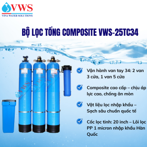 BỘ LỌC TỔNG ĐẦU NGUỒN VWS-25TC34